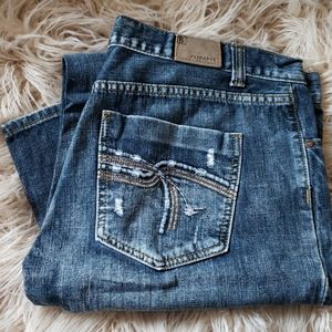 Men's flypaper bootcut jeans 36x32